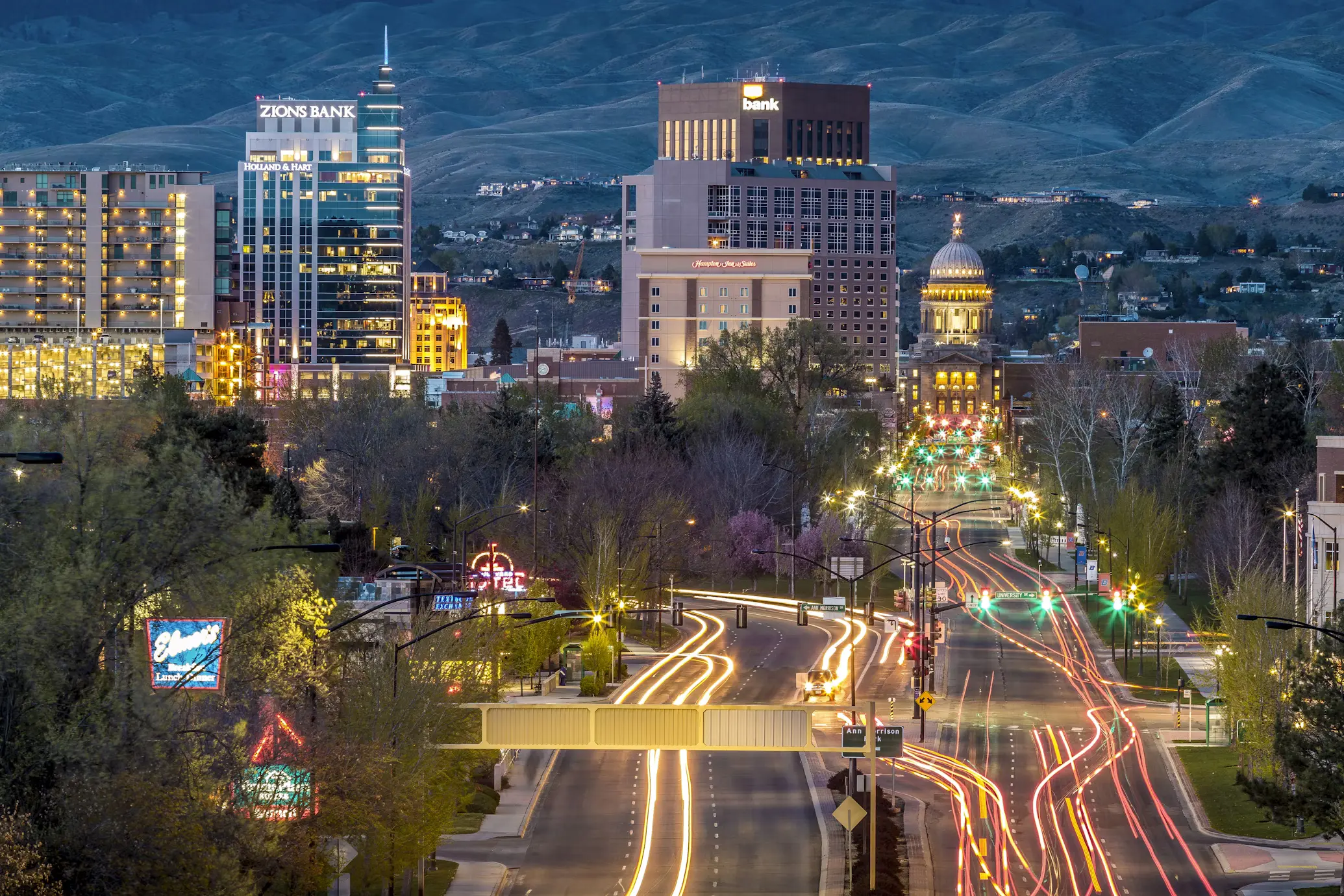 Boise-Idaho-night