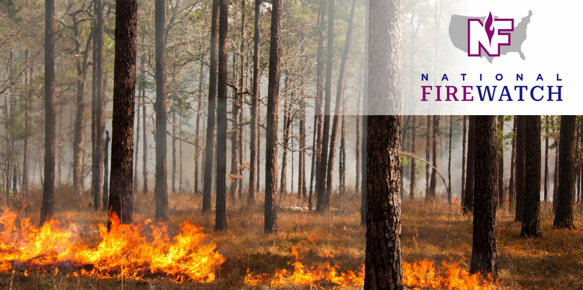 South Carolina controlled burn with logo